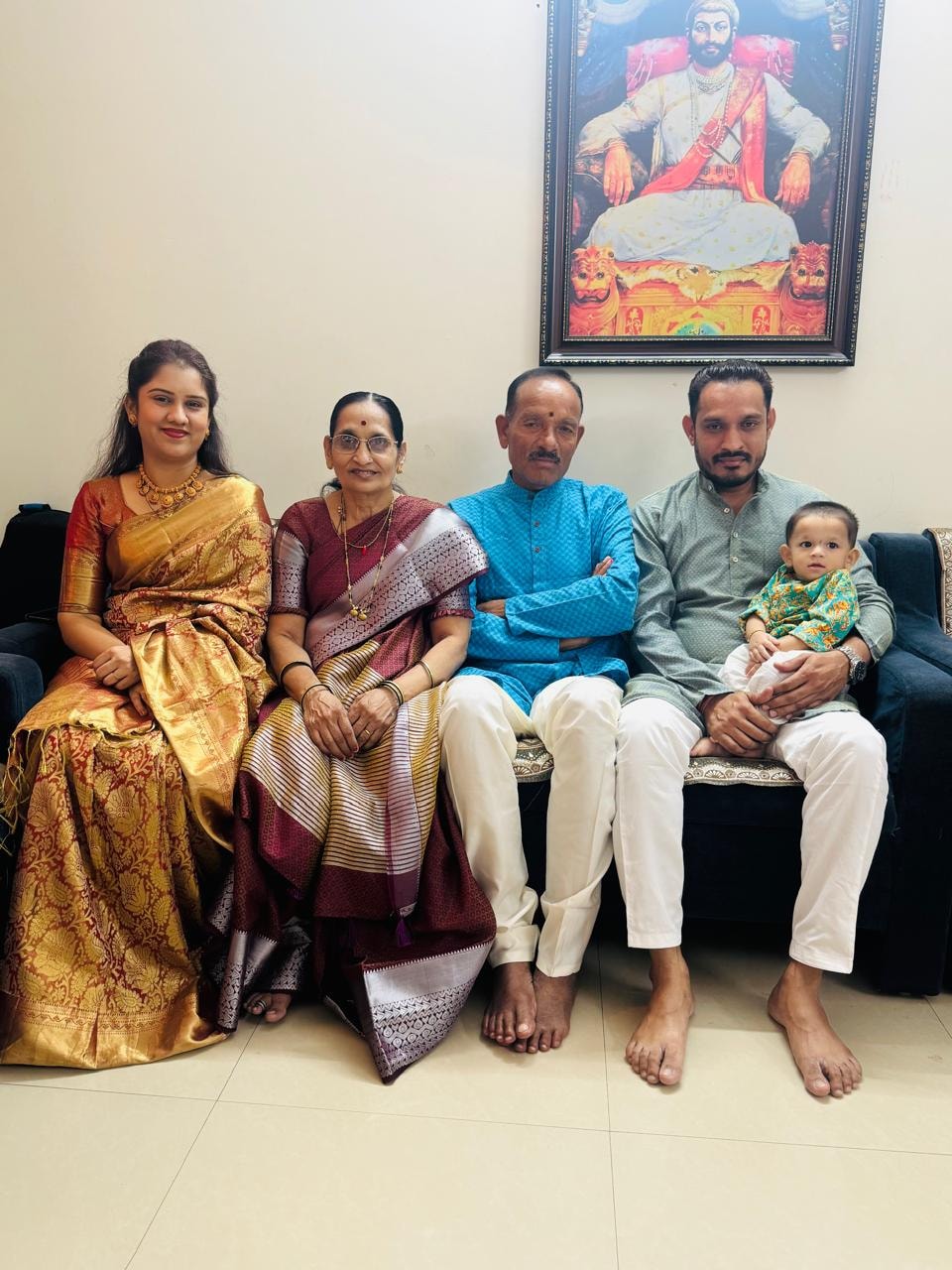 Nitin Dhage & Family